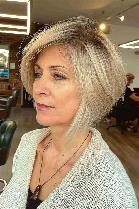 senior bob hairstyles|choppy bobs for women over 50.